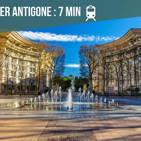 Le Jardin Du Lez - Parking Privé Et Gratuit - Wifi Fibre - Rives Du Lez Appartement *