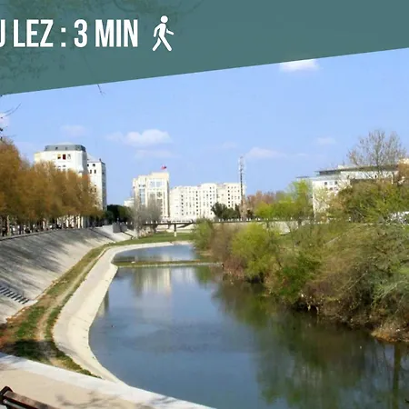 Le Jardin Du Lez - Parking Privé Et Gratuit - Wifi Fibre - Rives Du Lez Appartement