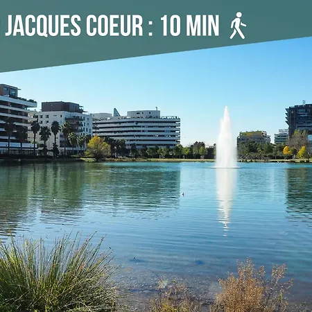 Le Jardin Du Lez - Parking Prive Et Gratuit - Port Marianne * Montpellier